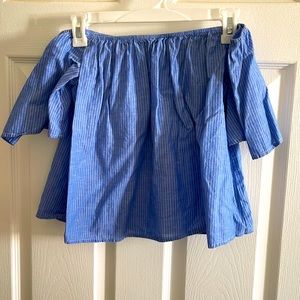 Blue express Top w/ supportive top